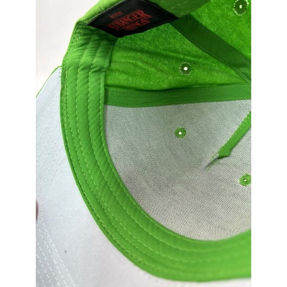 NEW WITH TAGS - Stranger Things Hawkins High School Green Cap - Picture 8 of 8